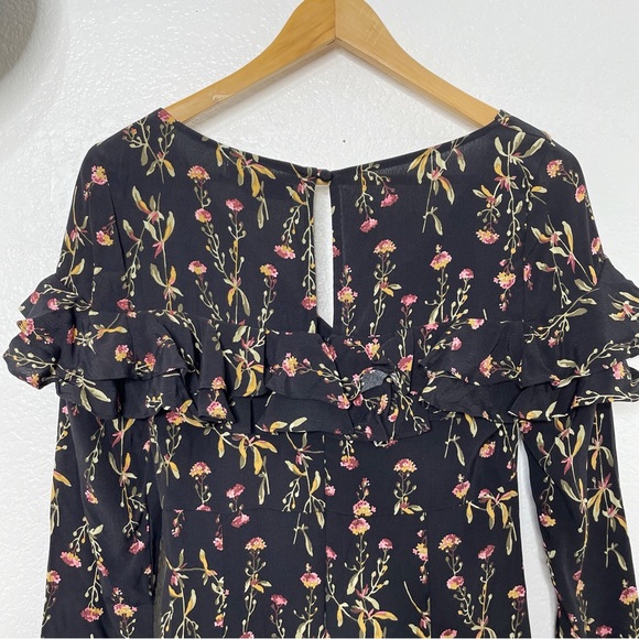 REVOLVE LIKELY • NWT Amira Floral Ruffles Long Sleeve Romper - Picture 9 of 10